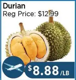 Blue Sky Supermarket Durian offer