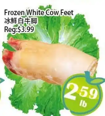 Food Depot Supermarket Frozen White Cow Feet offer