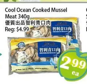 Food Depot Supermarket Cool Ocean Cooked Mussel Meat offer