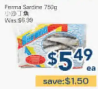 Oceans Fresh Food Market Ferma Sardine offer