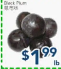 Oceans Fresh Food Market Black Plum offer