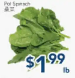Oceans Fresh Food Market Poi Spinach offer