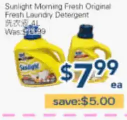 Oceans Fresh Food Market Sunlight Morning Fresh Original Fresh Laundry Detergent offer