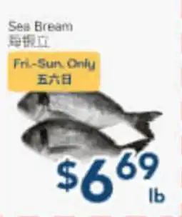 Oceans Fresh Food Market Sea Bream offer