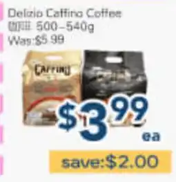 Oceans Fresh Food Market Delizio Caffino Coffee offer