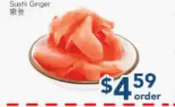 Oceans Fresh Food Market Sushi Ginger offer