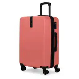 Staples Bugatti Alexandria Collection 26.50 Hardside Spinner Luggage ñ Coral offer