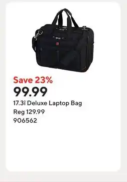 Staples 17.3î Deluxe Laptop Bag offer