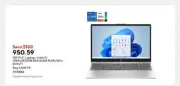 Staples HP 15.6 Laptop - Intel i7-1355U/512GB SSD/16GB RAM/Windows 11 offer