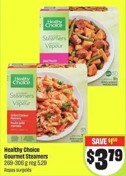 FreshCo Healthy Choice Gourmet Steamers offer