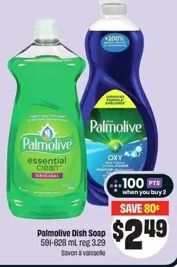 FreshCo Palmolive Dish Soap offer