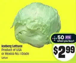 FreshCo Iceberg Lettuce offer