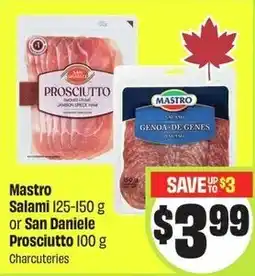 FreshCo Mastro Salamir or San Daniele Prosciutto offer