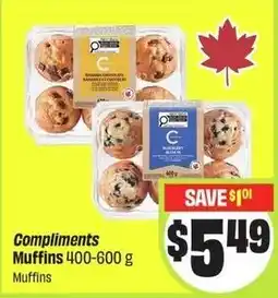 FreshCo Compliments Muffins offer