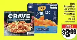 FreshCo Crave Frozen Meals or Kraft Dinner Frozen Meals offer