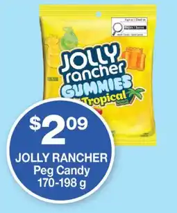 Wholesale Club JOLLY RANCHER PEG CANDY offer