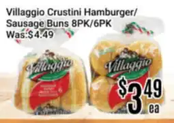 Nations Fresh Foods Villaggio Crustini Hamburger/Sausage Buns offer