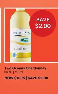 LCBO Two Oceans Chardonnay offer