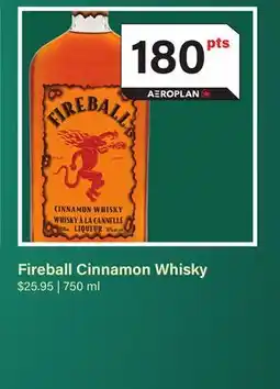LCBO Fireball Cinnamon Whisky offer
