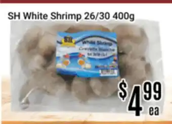 Nations Fresh Foods SH White Shrimp 26/30 offer