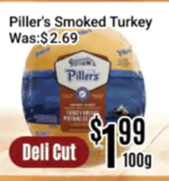 Nations Fresh Foods Piller's Smoked Turkey offer