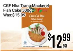 Nations Fresh Foods CGF Nha Trang Mackerel Fish Cake offer
