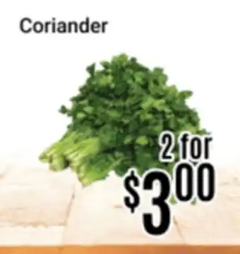 Nations Fresh Foods Coriander offer