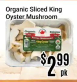 Nations Fresh Foods Organic Sliced King Oyster Mushroom offer