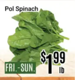 Nations Fresh Foods Pol Spinach offer