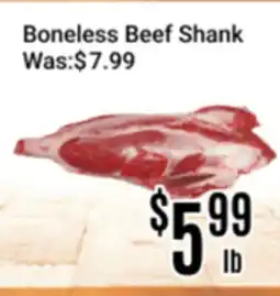 Nations Fresh Foods Boneless Beef Shank offer