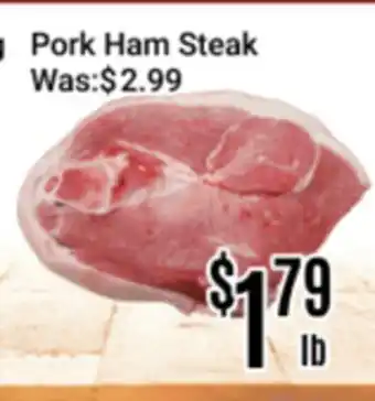 Nations Fresh Foods Pork Ham Steak offer