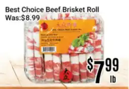 Nations Fresh Foods Best Choice Beef Brisket Roll offer