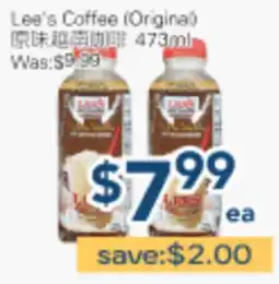 Oceans Fresh Food Market Lee's Coffee (Original) offer
