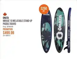 Sail Mirage 10 Inflatable Stand-Up Paddle Board offer