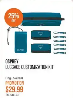 Sail Luggage Customization Kit offer