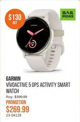 Sail Vívoactive 5 GPS Activity Smart Watch offer