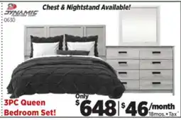 Surplus Furniture Aurora Oak 3-Piece Queen Bedroom Set offer