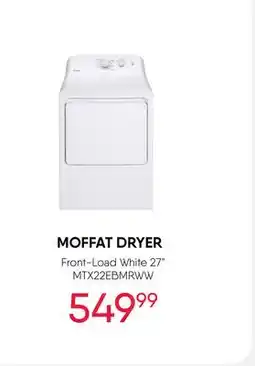 Meubles RD Moffat Dryer offer