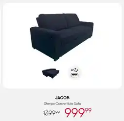 Meubles RD Jacob - Sherpa Convertible Sofa offer