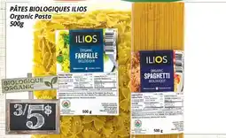 Supermarché PA PÂTES BIOLOGIQUES ILIOS | Organic Pasta offer