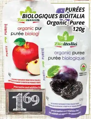 Supermarché PA PURÉES BIOLOGIQUES BIOITALIA | Organic Puree offer