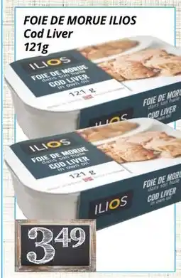 Supermarché PA FOIE DE MORUE ILIOS | Cod Liver offer