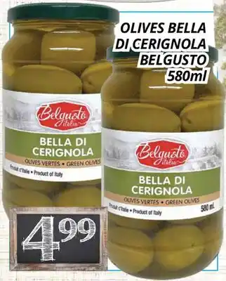 Supermarché PA OLIVES BELLA DI CERIGNOLA BELGUSTO offer