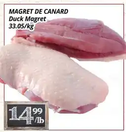 Supermarché PA MAGRET DE CANARD | Duck Magret offer