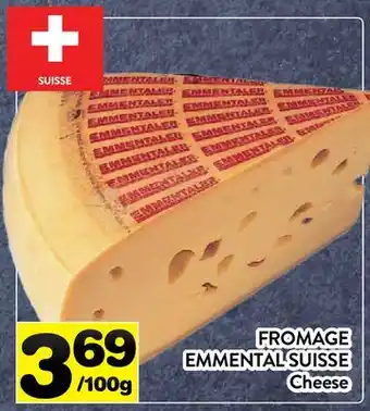 Supermarché PA FROMAGE EMMENTAL SUISSE | Cheese offer