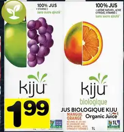 Supermarché PA JUS BIOLOGIQUE KIJU | Organic Juice offer