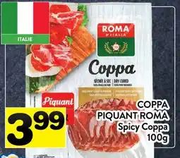 Supermarché PA COPPA PIQUANT ROMA | Spicy Coppa offer