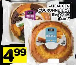 Supermarché PA GÂTEAUX EN COURONNE ILIOS | Ring Cakes offer