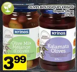 Supermarché PA OLIVES BIOLOGIQUES KRINOS | Organic Olives offer