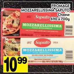 Supermarché PA FROMAGE MOZZARELLISSIMA SAPUTO | Cheese offer